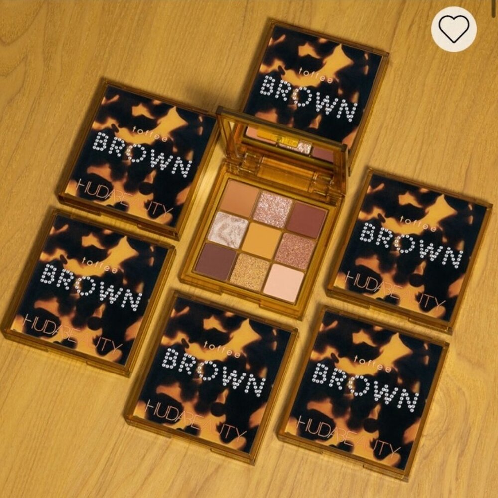 HUDA BEAUTY Toffee Brown Obsessions Eyeshadow Palette